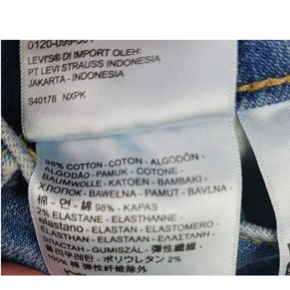 Levi's SZ 32/14 High Waisted Taper Jeans Vintage Inspired Relaxed Hip & Thigh - Picture 7 of 8